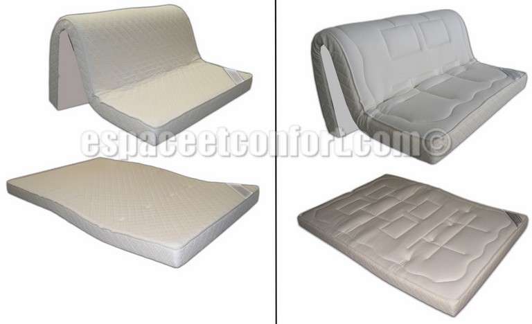 Vente de matelas pour canapé lit matelas de clic-clac, matelas pour banquette BZ, matelas pour canapé rapido, matelas de convertible, matelas de banquette gigogne