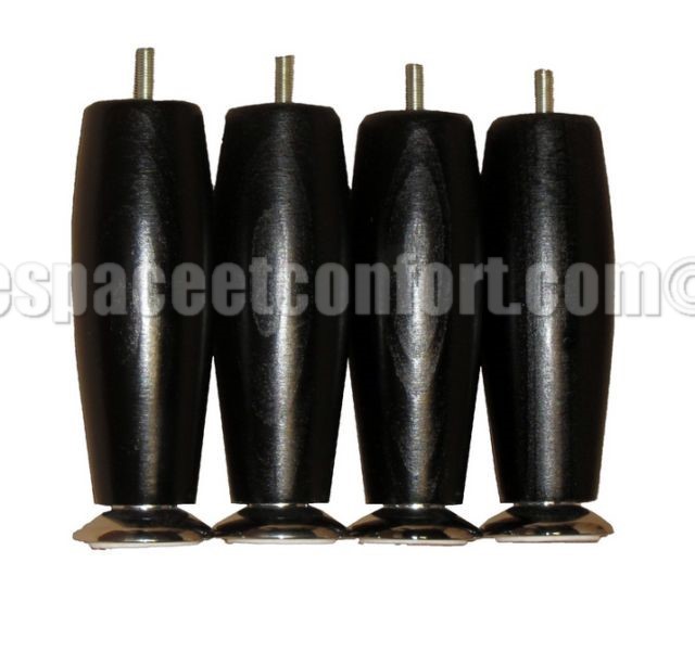 pieds de lit elegance, pieds de lit bois métal, pieds de lit fantaisie