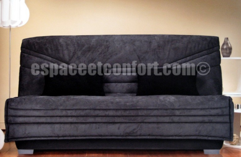 banquette clic-clac Saigon, banquette lit gruhier matelas sofaconfort