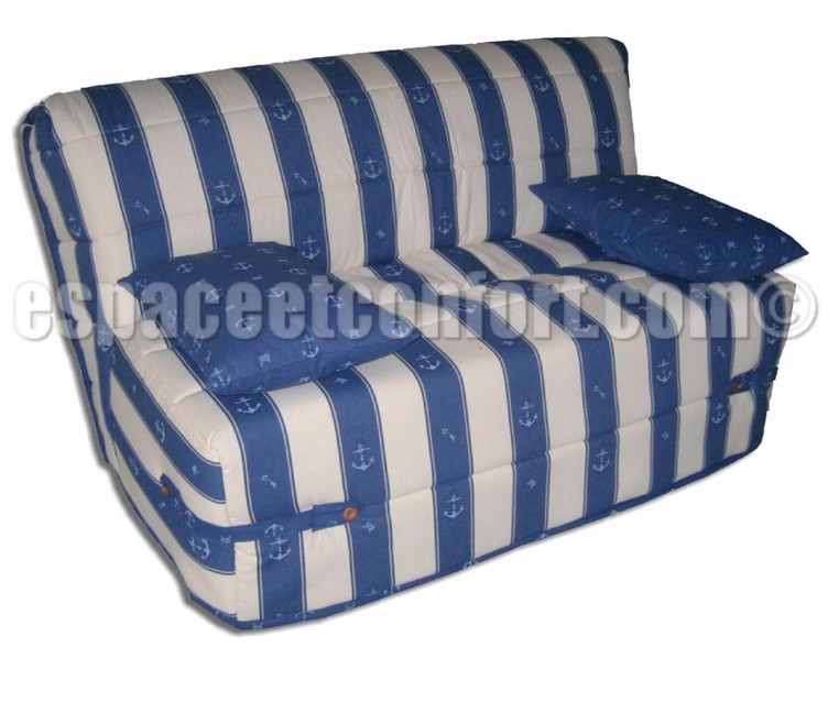 banquette bz matelas HR, banquette BZ sytle bord de mer