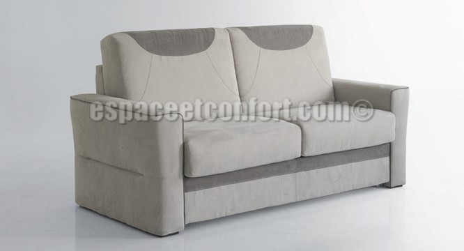 canapé rapido VERDI, canapé lit microfibre, canapé lit matelas 18 cm, promo rapido