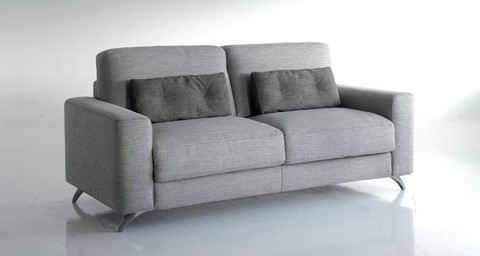 canapé rapido AKIRA, canapé lit microfibre, canapé lit avec pieds métal,canapé lit déco