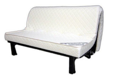 banquette bz sans housse, banquette bz avec matelas HR, structure bz avec matelas