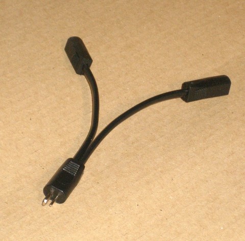 câble transfo en y, câble okin 2 moteurs sur un transfo