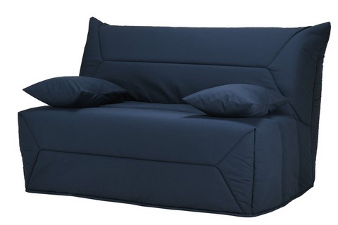 housse pour banquette bz, housse de bz en tissu BLEU MARINE 962