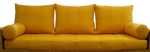 habillage de banquette, habillage de lit gigogne, housse pour lit gigogne,  housse lit gigogne, housse de banquette