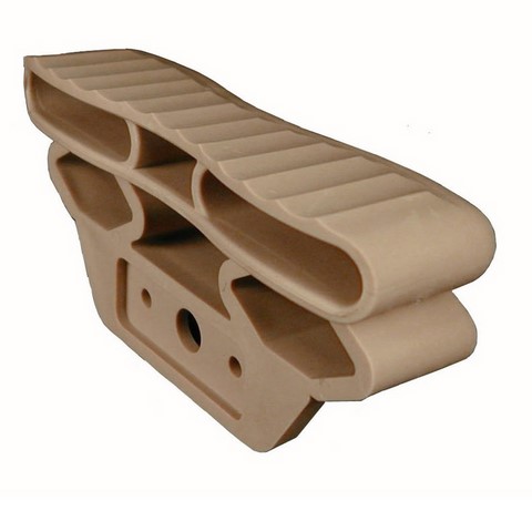 CPAT 35 - Embout articulé pour latte double 2x38 mm embouts lattes sommier, fixation lattes, embouts sommier, embouts plastiques pour lattes, bed frame plastic, plastic cap for bed slatt, slatt bed fitting connector, plastic support for bed slatt