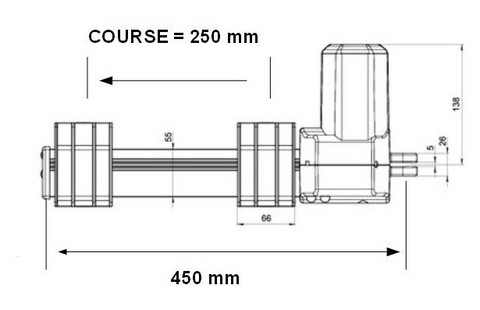 croquis moteur betarive, montage pour moteur betadrive