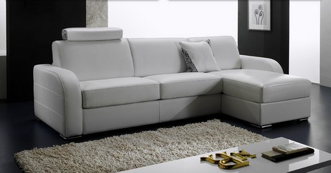 canapé rapido d'angle en cuir, rapido dream, 