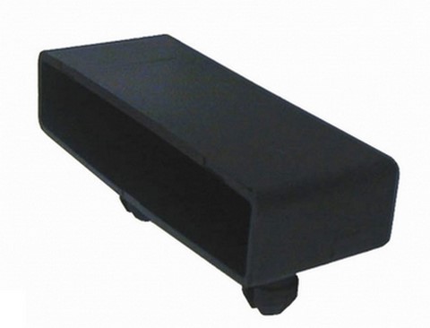 embout pour latte de 63 mm de large et 12 mm d'épaisseur, embout pour latte épaisse