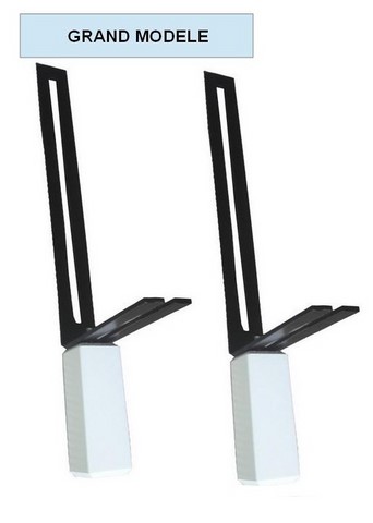 équerre métallique pour fixation de tête de lit, fixolit sommier tapissier