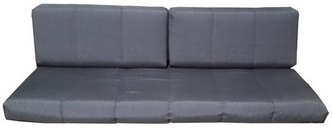 habillage de banquette tissu montagne, habillage de lit gigogne motif montagne, housse pour lit gigogne,  housse lit gigogne montagne, housse de banquette style montagne