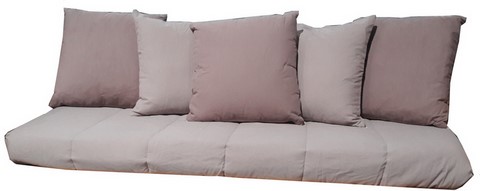 habillage de banquette, habillage de lit gigogne motif marin, housse pour lit gigogne motif mer,  housse lit gigogne tissu marrin, housse de banquette style bord de mer