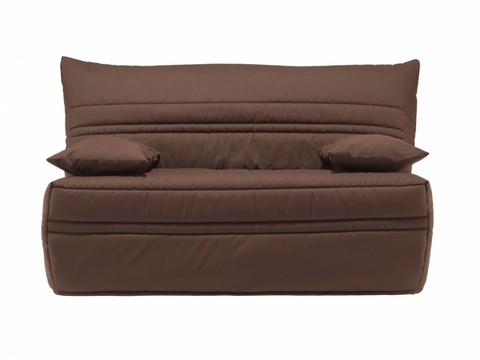 Pack de rhabillage pour banquette BZ en 140 cm - Tissu CHOCOLAT 407 housse de bz 140 tissu chocolat, housse BZ couleur chocolat, housse BZ A642