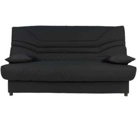 housse de clic-clac tissu unie, housse de clic-clac tissu ANTHRACITE, housse pour clic-clac, housse banquette clic-clac tissu ANTHRACITE uni, housse tissu A156 ANTHRACITE