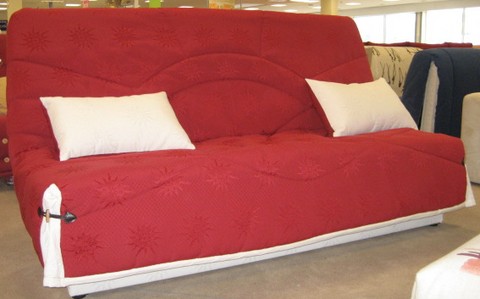 banquette clic-clac, banquette clic-clac usage quotidiens, banquette lit matelas 18 cm