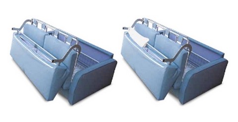 Canapé lit rapido avec range coussins