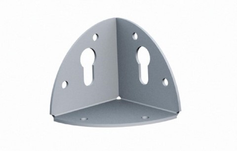 Petite Equerre d'angle métallique Petite Equerre d'angle métallique 3 cotès