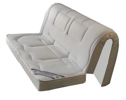 Matelas BZ bi-clocs 14 cm HR 30 kg/m3 matelas BZ HR, matelas de BZ en 2 parties