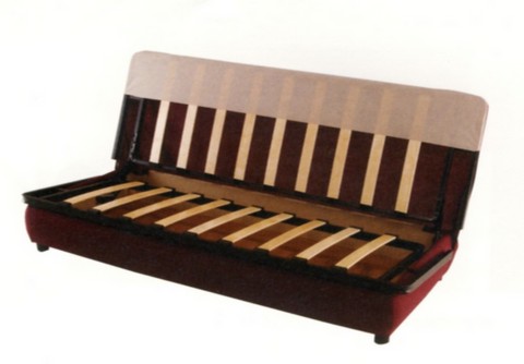 sommier clic-clac sadia, sommier à lattes clic-clac