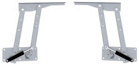 paire de mécanisme pour table basse relevable, mechanism coffee table