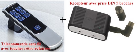 Télécommande sans fil pour moteur TRP, télécommande sans fil okin