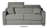 canapé rapido ceres tissu canada gris, canapé lit avec tissu anti-tâches