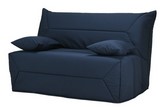 housse pour banquette bz, housse de bz en tissu BLEU MARINE 962