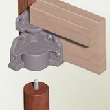 masse d'angle pour sommier, pièce pour conception de sommier