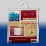 protège oreiller 100% coton, sous-taie d'oreiller