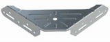 équerre d'angle en métal, équerre de pan de lit, accessoires sommier en kit